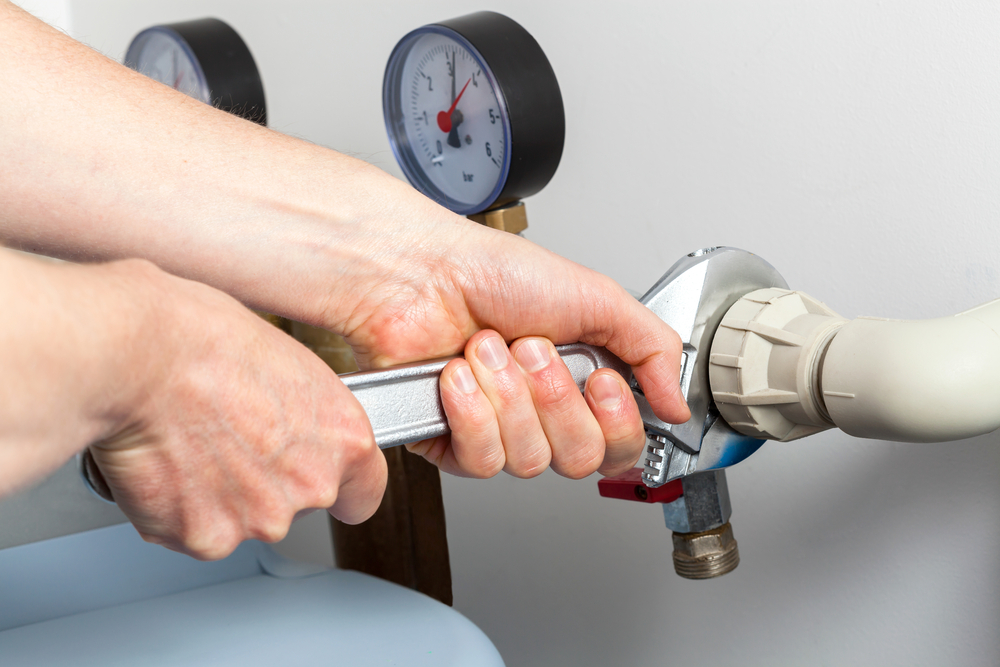 waterontharder plaatsen